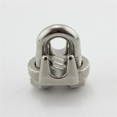 Cable Clamps 5/32” (4mm) U-Bolts Stainless Steel Wire Rope Clamps Clips 4 Piece