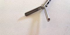 Endoplus 5mm Modular Steel Handle with Rotation Dorsey Fenestrated D/A Grasper