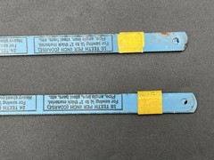 NOS Sears Craftsman Hacksaw Blades 10×24 Teeth 9_65873, 8 Count, Made In Sweden