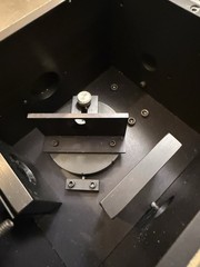 Acton Research Corporation SC-447 Sample Chamber Rotating Base Lenses As Shown