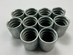 (10) Gates G20995-0410 GS Ferrule For 4-Spiral Hose (GlobalSpiral) 5/8″ Hose ID