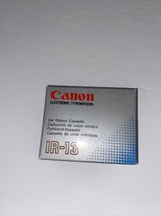 Canon IR-13 Electronic Typewriter Ink Ribbons Lot of 2 New Old Stock