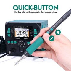 YIHUA 992D-II Hot Air Rework Station for Microscope Soldering Electronic Repair