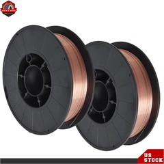 11-lb Roll 2Pack ER70S-6 .030″ (0.8mm) Mild Steel MIG Welding Wire