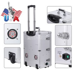 Mobile Delivery Unit Turbine Cart Air Compressor /Portable Dental Suction System