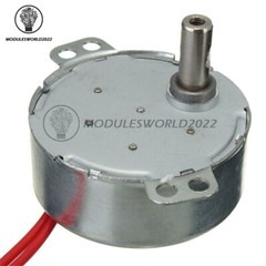TYC-50 AC12V/110V/220V Synchronous Motor 2.5/3/5/6RPM 4W 50/60Hz For Microwave