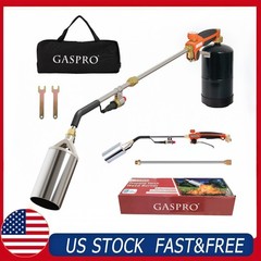 GASPRO Propane Torch Weed Burner 600000 BTU Long Handle Outdoor Garden Tool