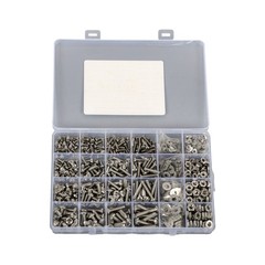 700Piece Nuts and Bolts Assortment Kit 4-40 #6-32 #8-32 #10-24 Phillips Pan Head