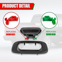 12pair Tailgate Handle Rod Clip Tail Gate Assembly Door Lock Retainer Clips Com