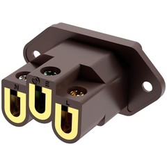 Gold Plated HiFi Power Inlet AC 250V 10A IEC C14 Plug