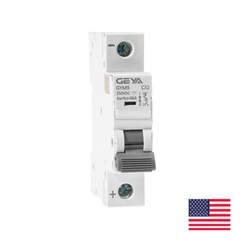 GEYA PV Solar DC MCB Mini Circuit Breaker 1P 6/10/16/25/32/40/50/63/80/100/125A