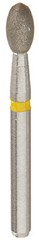 SUPÉR Multi-Use Diamond Burs Egg 379/023XF EXTRA FINE (3 Packs of 10, 30 Burs)