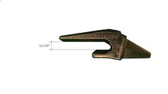 4 – Mini Excavator Bucket Teeth, Weld-On Shanks & Pins – X156L, T230X156, P156