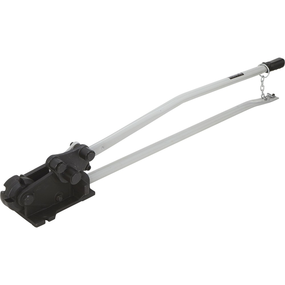 Klutch Rebar Cutter and Bender, 0.625in. Max. Capacity, 90° and 180° Bends,