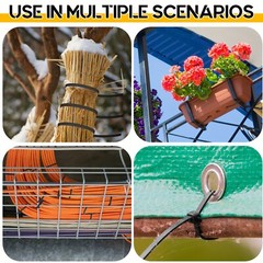14.5″ 120lbs Self-Locking Zip Ties Cable Nylon Zip Tie for Outdoor Home Office