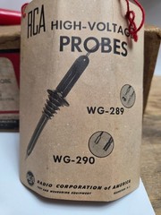 RCA Vintage High Voltage Probes WG-289