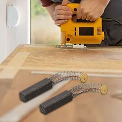 High Performance Carbon Brush Set 10 Pcs 20mm x 5mm x 5mm Long Service Life