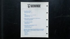 OMC Evinrude Johnson 4 Models Parts Catalog 432876 1989 Outboards