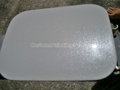 25g Sparkling White-Lite Silver metallic auto paint single stage