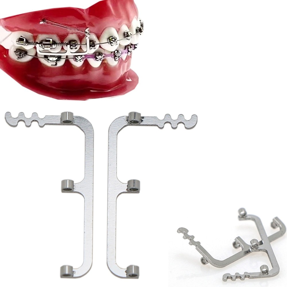 Dental Ortho Appliance 2G Molar Pusher Lingual Button Traction Hook Braces Band