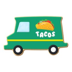 H.O. Foose USA Versatile Delivery Truck – Food 4.125 Inch, Tin Plate Steel
