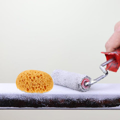 2Pcs Orange Peel Texture Sponge, Orange Peel Texture Sponge Drywall Wall Patch C