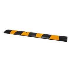 2pcs 6FT Rubber Speed Bump Speed Hump Cable Protector Ramp for Road 22000Lbs