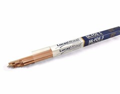 Lucas-Milhaupt 95060 Sil-Fos 5 Rods 1/8″ x 20″ Silver 5% Temp 1495°F