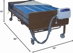 Drive Med Aire Plus 14060 Alternating Pressure Mattress System w/ Pump