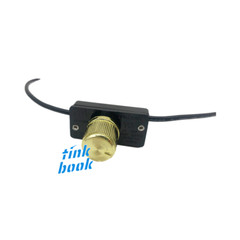NEW 500W ZE-256 Rotary Dimmer Light Lamp Switch Brass 1-2-3 Gear