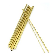 Brass Tube Brass Pipe Length 300mm Select Round Diameter 0.8mm – 25mm DIY Tube