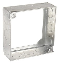 Southwire 53151-1/2 Square Extension Ring 1.5″ Galvanized Steel 12 Knockouts