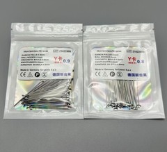 0.8 0.9 1.0 Dental Ball Retainer J Clasp Oblique Clasps Bars Y-Type Scheu Style