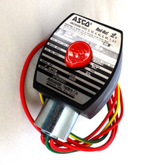 ASCO Red-Hat II 1/4″ NPT 3-Way Stainless Solenoid Valve EF8003G1