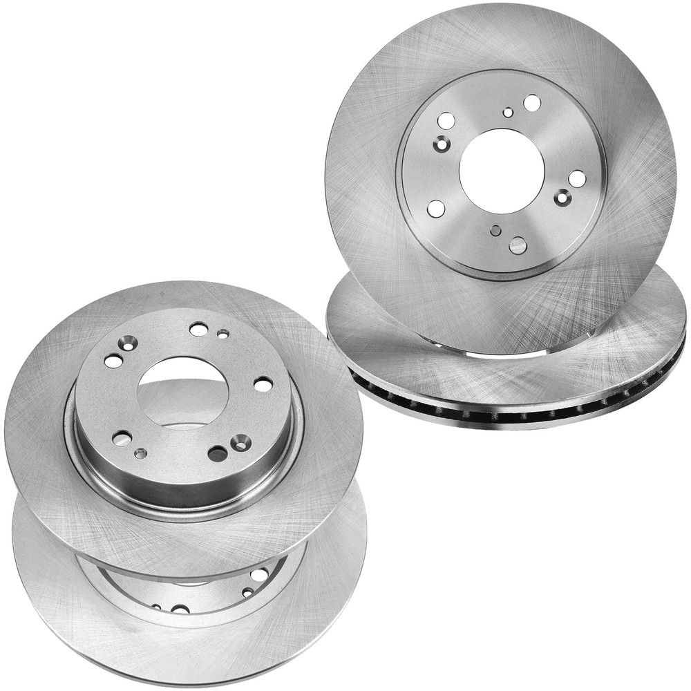 11.10 Front 10.24 Rear Brake Rotors 13-15 Honda Civic 14-15 Acura ILX 06-11 CSX
