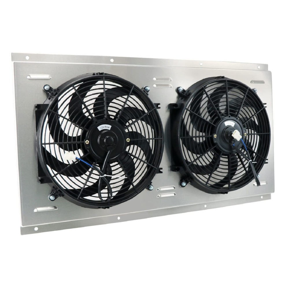 14 Electric Radiator Fan Aluminum Shroud Chevy GMC C/K 1500-3500 5.7-7.4V8 88-00