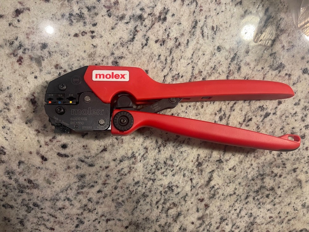 Molex 640010100Q RHT-1990 Crimp Tool 22-10 AWG