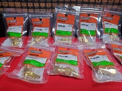 10 Everbilt 3/8″ OD Lead-Free Brass Compression Coupling 613 331 LFA-110 (8.5A3)
