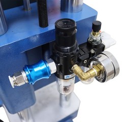 110V 1102lb/500kg Pneumatic Punch Press Machine with Controller 0.6Mpa-0.8MPa