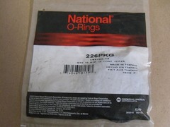 (Pack of 10) 226 PKG NATIONAL O RING 2″ ID, 2-1/4″ OD, 1/8″ THICK