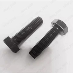 Fine Thread Black 12.9 Steel Hexagon Bolts Left Hand Thread M8 M10 M12 M14 M16