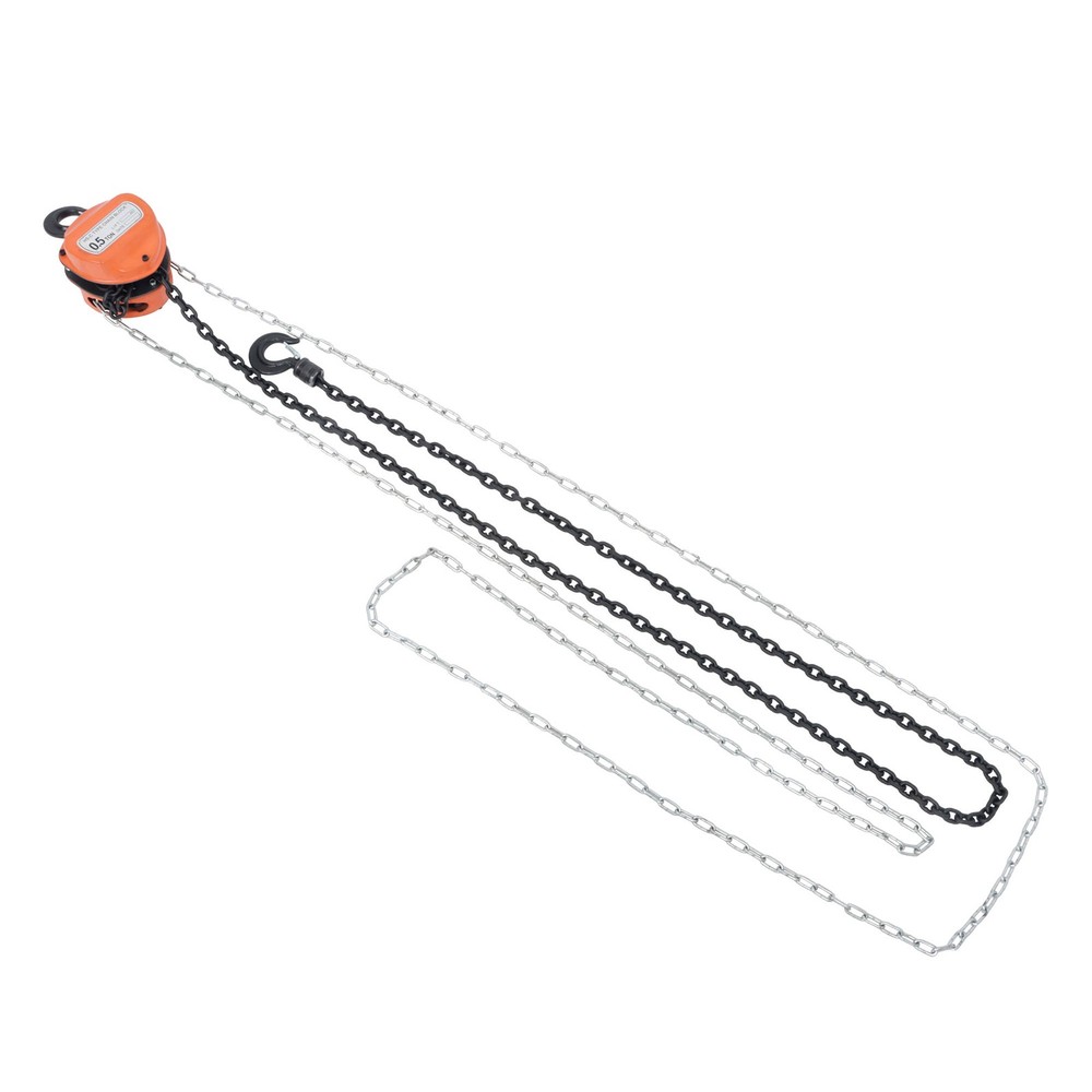 1/2 Ton Chain Hoist – 1100lbs Capacity 10FT G80 Manual Hand Chain Block
