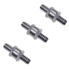 3pcs 10mm 3/8″ Non-Return One Way Air Fuel Oil Check Valve Diesel Gas Chrome