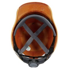 MSA TAN Skullgard Cap Construction Iron Work Safety Ratchet Protective Hard Hat