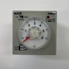 NAIS ATC94843 / PM4S-A2C60M-AC120V Multi-Range Timer Analog 0.5s-60min