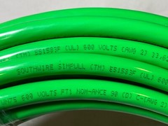 Southwire 2 AWG Stranded Copper THHN THWN-2 Green Building Wire Various Lengths