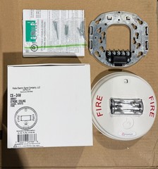Potter CS-24W #4890021 White Ceiling Strobe 24VDC, New In Box (39 available)