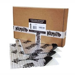 KILMAT Extra 100 mil 25 sqft Car 25 (2.4 sqm), Silver With Logo Kilmat