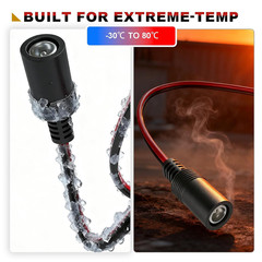 (Real 18AWG 5Pcs DC Barrel Connectors – 5.5X2.1Mm DC Plug Female Pigtail Connect