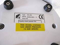 Cardinal Health CAL/RAD Mark VI Dose Calibrator Isolation Chamber VIK-202